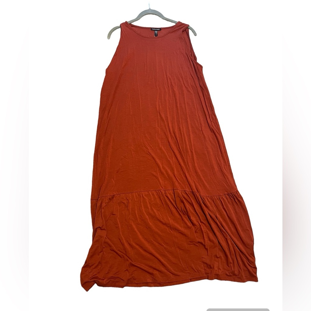 Eileen Fisher Fine Jersey Tiered Dress - Picture 4 of 9